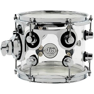 DW Design Series Acrylic Tom With Chrome Hardware 8 x 7 in. Clear - 1 of 1