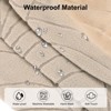 Unique Bargains Polyester Spandex Waterproof Durable Dining Chair Slipcovers - 4 of 4