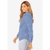 Jessica London Women's Plus Size Wrinkle-Free Stretch Poplin Shirt - 4 of 4