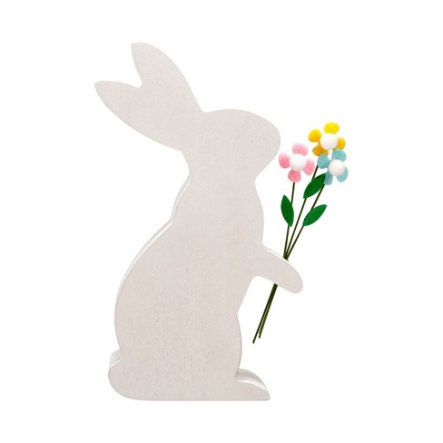 John Lewis & Partners Decorative Easter Straw Rabbit, Natural