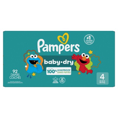 Pampers Baby Dry Size 6 Includes 64 Diapers up to 12 Hours of