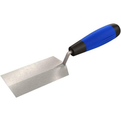 Bon Tool 70-159 Margin Trowel - Stainless Steel 5-inch X 1 1/2-inch Comfort Grip Handle