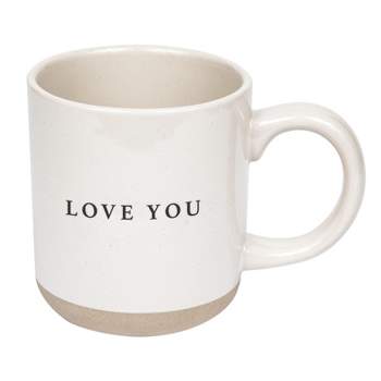 Sweet Water Decor Love You Stoneware Coffee Mug -14oz