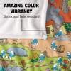 Kids' The Smurfs Smurf Village Silky Touch Blanket White 36X58 - 4 of 4