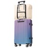 Whisen 3-Piece Luggage Set, 20"/24" PC Hardshell Suitcases with TSA Lock, Spinner Wheels and Foldable Duffel Bag - 3 of 4