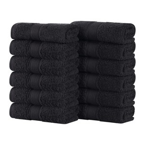 Organic Cotton Medium Weight Solid Towel Set by Blue Nile Mills - 1 of 4