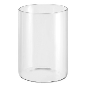 Unique Bargains High Borosilicate Glass Wear Resistant Clear Cylinder Vase - 1 of 4