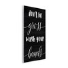 Stupell Industries Don't Be Gross Wash Your Hands Wall Plaque Art - 2 of 4