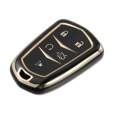 Unique Bargains Car Key Fob Shell 4 Button Remote Control Key Case Shell Keyless  Entry Housing Replacement For Toyota Rav4 Sequoia Highlander 12-15 : Target