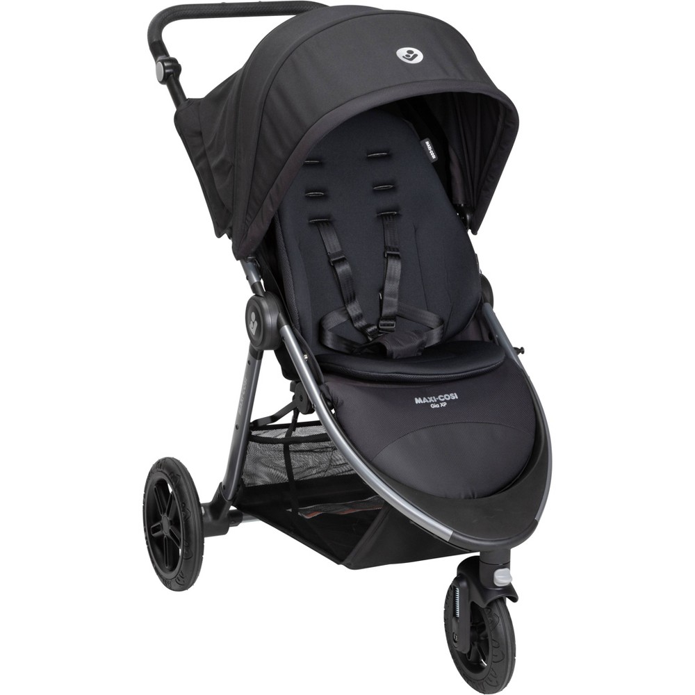 Photos - Pushchair Maxi-Cosi Gia XP 3Wheel Full Size Stroller in Pure Cosi - Black 