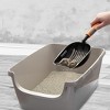 PAWBEE Metal Cat Litter Scoop - Premium Non-Stick Cat Litter Scooper with Holder - Deep Shovel Cat Scooper - Long Non-Slip Handle Kitty Litter Scoop - 4 of 4