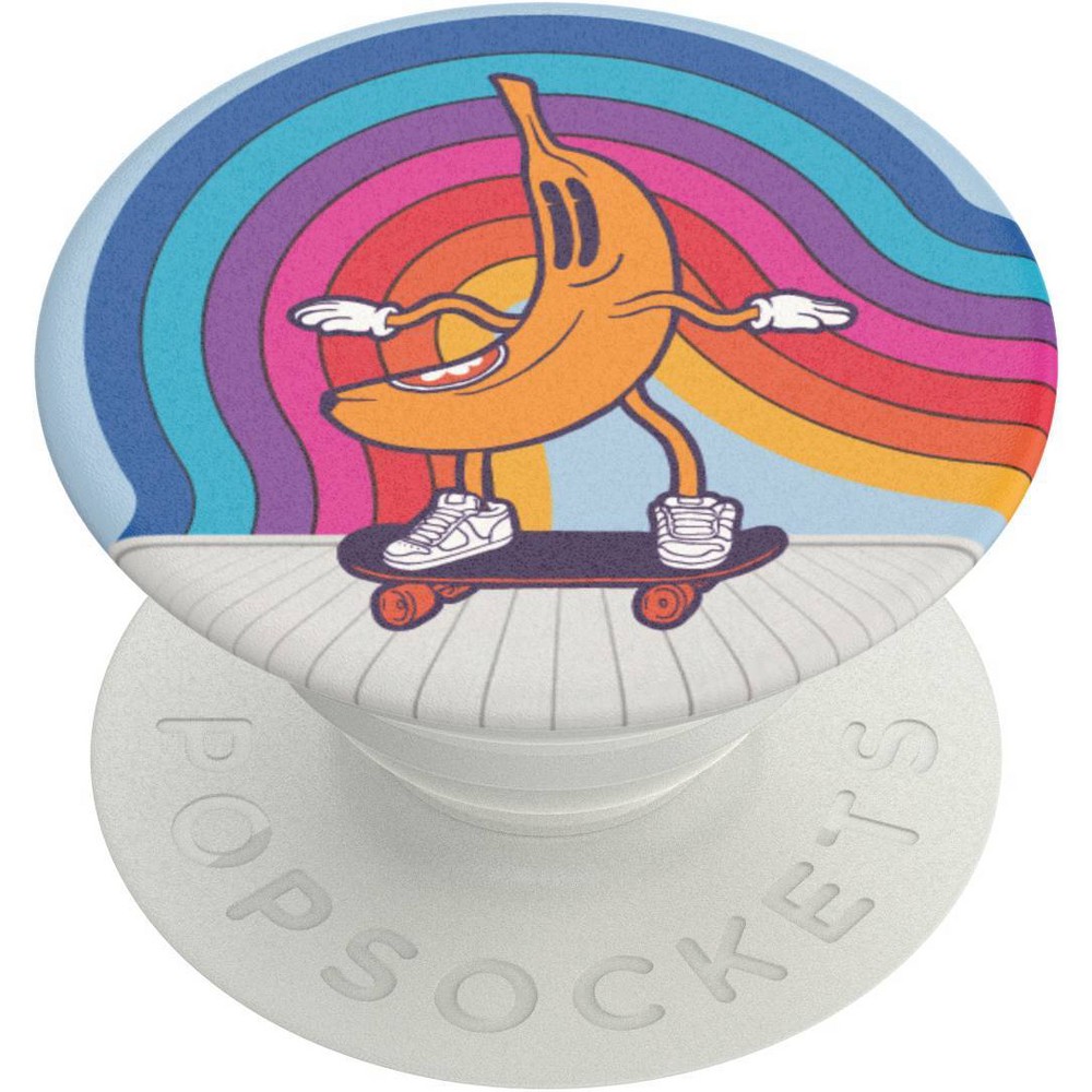PopSockets PopGrip Cell Phone Grip & Stand - Retro Banana