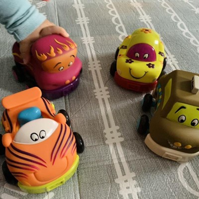 Wheeee-ls, 4 Pull-Back Toy Vehicles