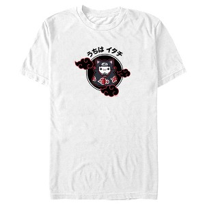 Men's Naruto Nyaruto Itachi Akatsuki Circle T-Shirt - 1 of 4