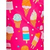 Rufflebutts Baby Girls Upf50+ Long Sleeve One Piece Rash Guard - Sweet Scoops, 18-24m - 3 of 4