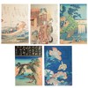 The Gifted Stationery 20-Pack Katsushika Hokusai Posters, Inspirational Quotes Wall Décor, 20 Designs 13 x 19 in - 4 of 4