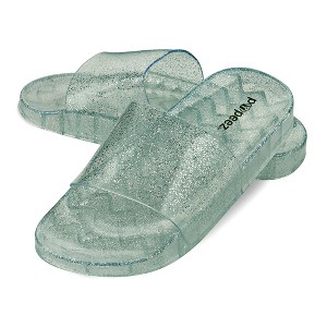 Roxoni Girl's Summer Open Toe Jelly Slide Sandals - 1 of 4