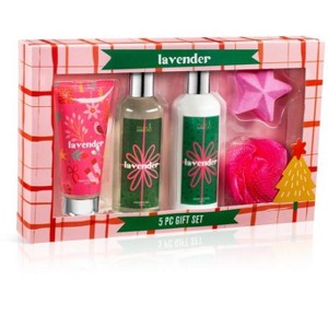 Freida & Joe 5-piece Lavender Bath & Body Collection Gift Box - 1 of 3