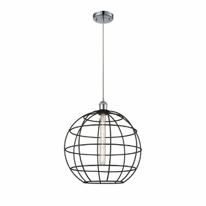 Lake Placid - 1 Light Cord Hung Pendant In Industrial Style-17.75 Inches Tall and 16 Inches Wide - 1 of 1