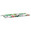 vidaXL Garden Bench Cushions 2pcs Multicolor 47.2 in.x19.7 in.x2.8 in. Fabric - 4 of 4
