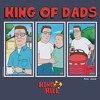 Mens King of the Hill Dad Panels T Shirt - 2 of 4