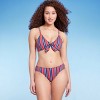 Women's Striped Hipster Bikini Bottom - Kona Sol™ Multi - image 3 of 4