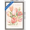 Trends International Reinders: Flowers - Tulip Market Amsterdam Framed Wall Poster Prints - 3 of 4