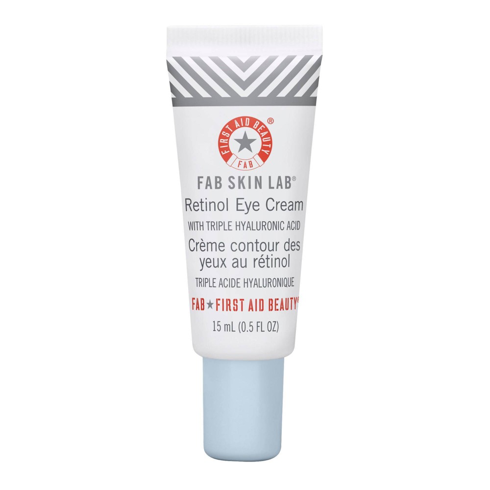 First Aid Beauty Skin Lab Retinol Eye Cream With Triple Hyaluronic Acid 0.5 Fl Oz Ulta Beauty