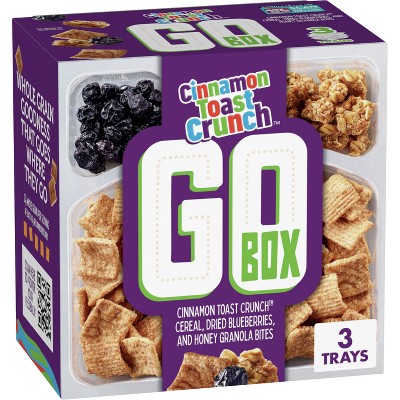 Cinnamon Toast Crunch Cereal Go Box - 3ct / 7.74oz : Target