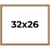 PosterPalooza | 32x26 Wood Antique Frame with UV Acrylic, 4 Finishes: Bronze, Gold, Silver, and Black - 2 of 4