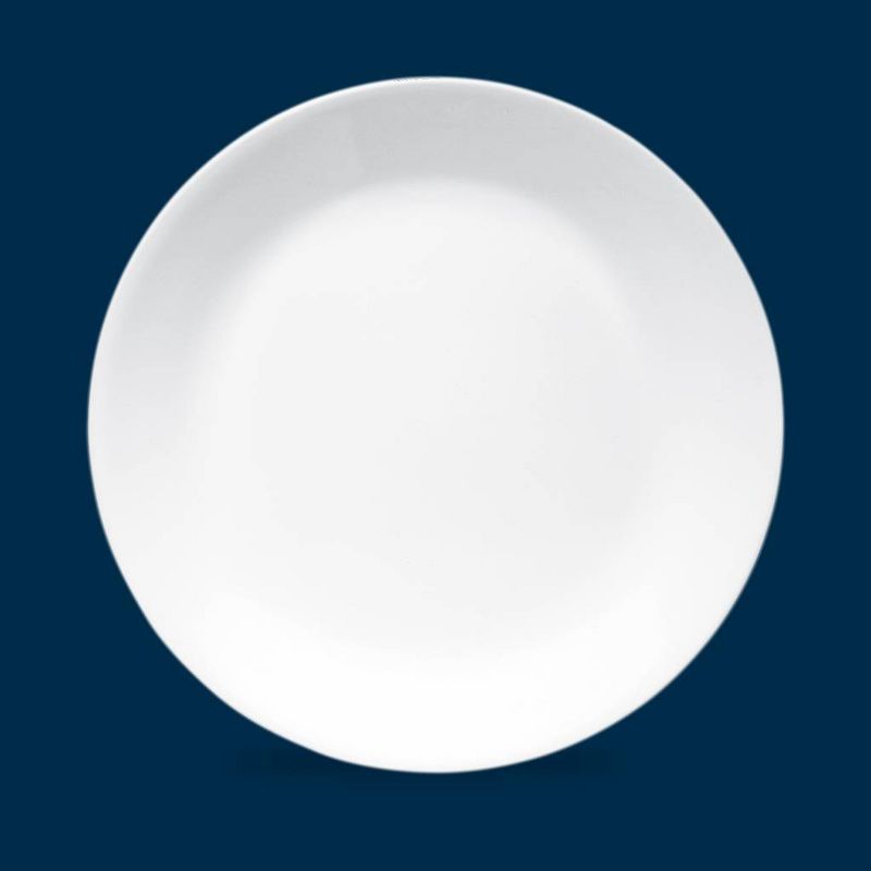 Corelle 10.3&#34; 6pk Glass Dinner Plates White, 6 of 12