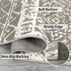 Large Rugs  Boho Dining Room Rug, Stain-Resistant Low Pile Indoor Carpet, Distressed Geometric Floor Mats - 4 of 4