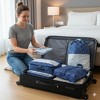 French Connection 6pc Packing Cube Set - Travel Storage Set (Polka Dot) - 2 of 4