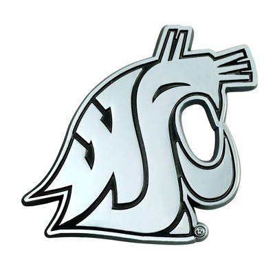 NCAA Washington State Cougars University 3D Chrome Metal Emblem