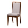 Baxton Studio Ana Modern Grey and Walnut Brown Wood 5-Piece Dining Set - 3 of 4