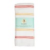 Sloppy Chef Premier Kitchen Towels (Pack of 6), 15x25, Striped, Cotton, Yellow/Saffron - 3 of 4