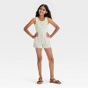 Girls' Pull-On Woven Shorts - Cat & Jack™ - 3 of 3