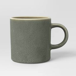 13.52 fl oz Stoneware Tilley Mug Olive Green - Threshold™