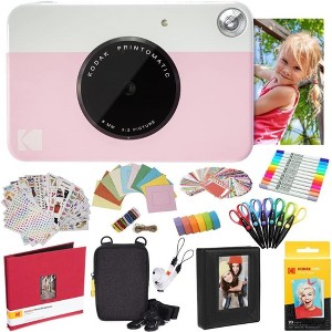 Kodak Printomatic Instant Print Camera (All-in-Bundle) with Zink Paper, Photo Album & More! - 1 of 4