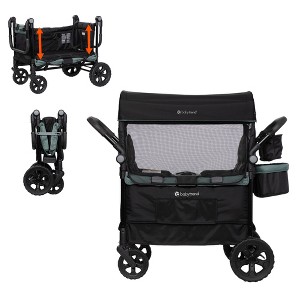Baby Trend Quest PLUS 3-in-1 Stroller Wagon - Madrid Green - 1 of 4