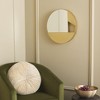 Essa Mirror - 16" x 16" - MRR8007 - Gold - Safavieh - 2 of 4