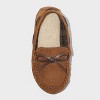 Toddler Boys' Carter Moccasin Slippers - Cat & Jack™ Chestnut - image 3 of 4