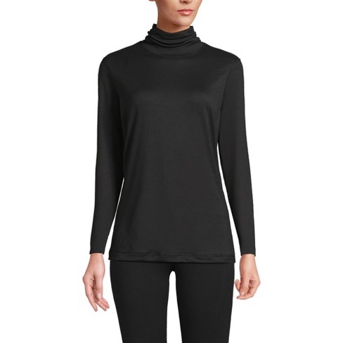 Lands' End Women's Baselayer Cozy Thermaskin Turtleneck Top - image 1 of 3