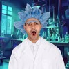 Angels Costumes Mad Scientist Adult Costume Wig with Unibrow | One Size - 2 of 4