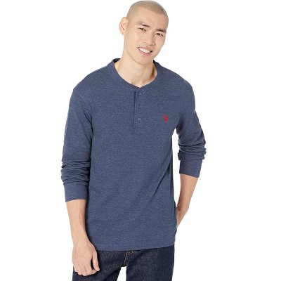 U.S. Polo Assn. Men's Long Sleeve Henley Thermal Shirt