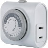 GE Indoor Mechanical Timer 24hr with 1 Outlet - image 2 of 4
