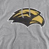 University Of Southern Mississippi Official Distressed Primary Logo Adult Pull-Over Hoodie - 2 of 4