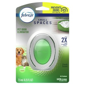 Febreze SMALL SPACES Pet Odor Eliminator Air Freshener, Fresh, 1 count - 1 of 1