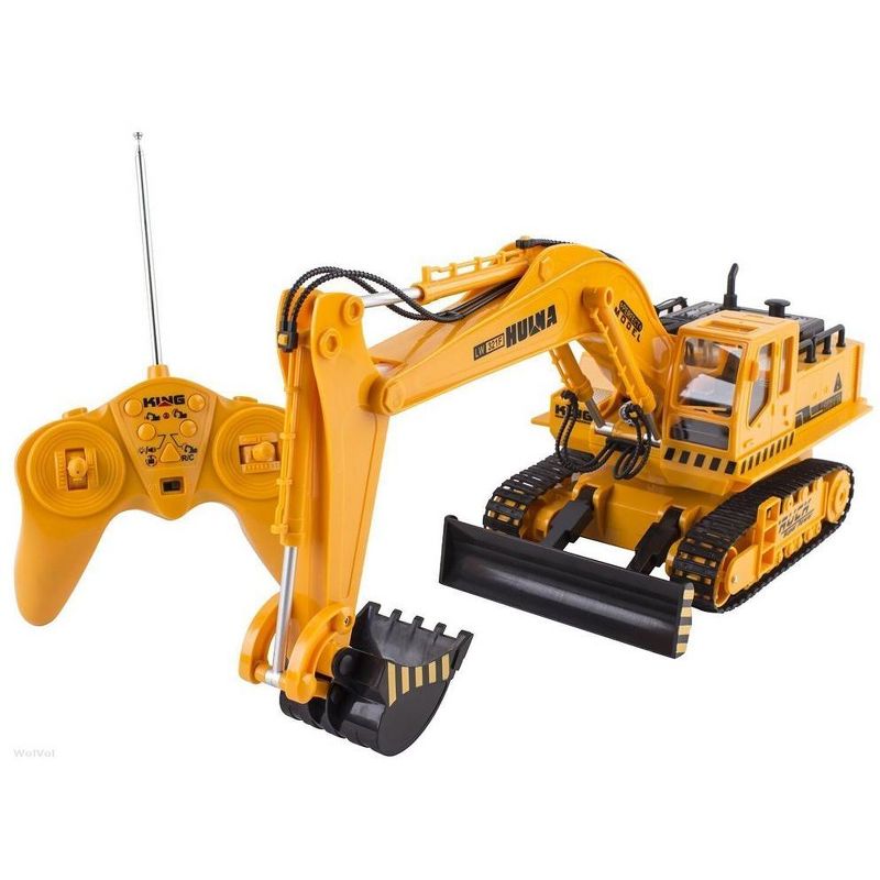Big-Daddy Full Functional Excavator, Electric Rc Remote Control Construction Tractor Toy, 3 of 6