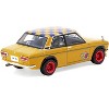 Datsun 510 "OG Beer" Yellow with Checkered Top "Hobby64" Series 1/64 Diecast Model Car by Tarmac Works - 2 of 4